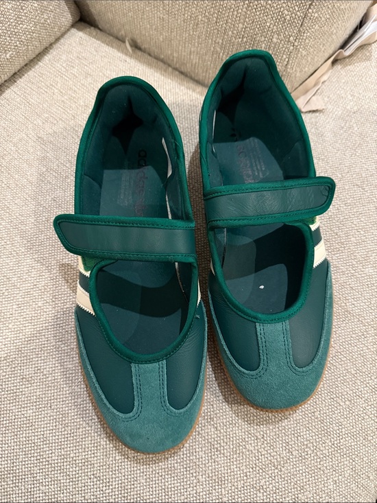 adidas Shoes - Adidas SAMBA Mary Janes Sz 9.5 green